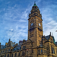 Buy canvas prints of  Sheffield Town Hall,  South Yorkshire  by Darren Galpin