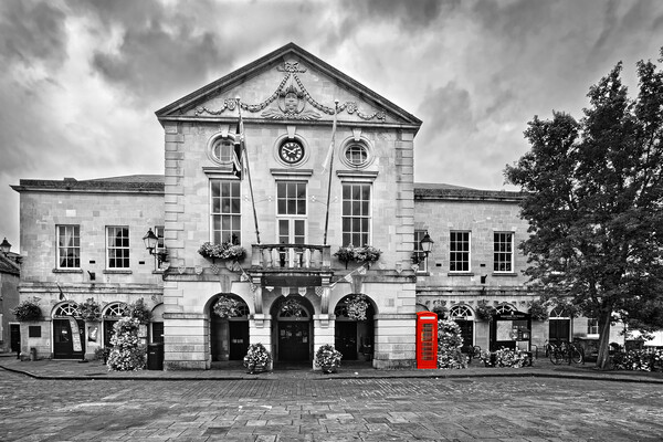 Wells Town Hall Somerset Picture Board by Darren Galpin