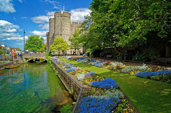 Westgate Towers and Gardens, Canterbury  Picture Board by Darren Galpin