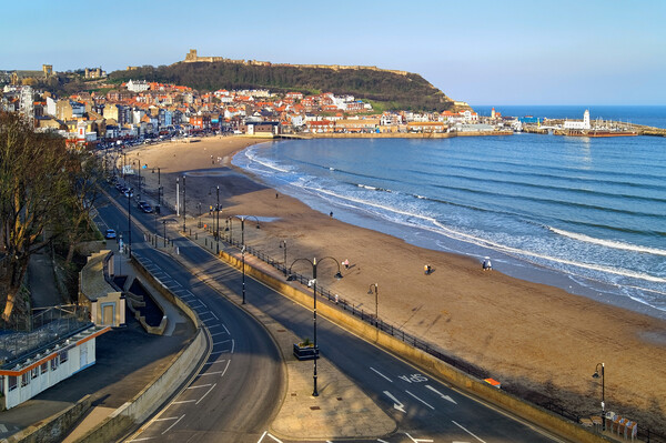 Scarborough South Bay, North Yorkshire Picture Board by Darren Galpin