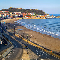 Buy canvas prints of Scarborough South Bay, North Yorkshire by Darren Galpin