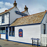 Buy canvas prints of Old Neptune Pub, Whitstable by Darren Galpin