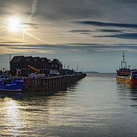 Buy canvas prints of Whitstable Harbour  by Darren Galpin
