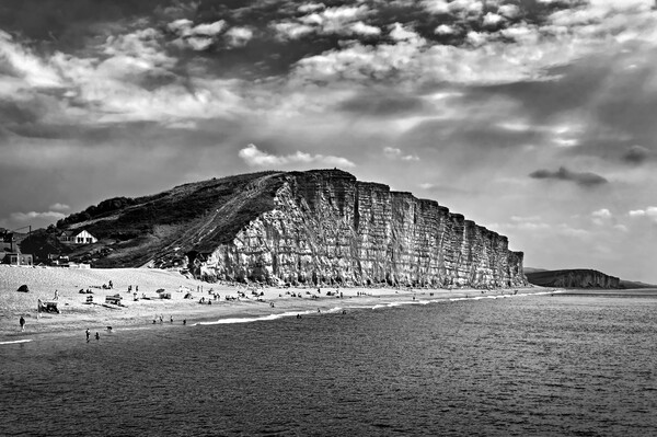 Sunny Day at West Bay  Picture Board by Darren Galpin