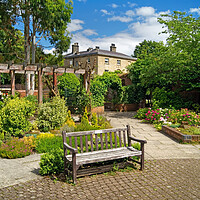 Buy canvas prints of Hillsborough Walled Garden, Sheffield  by Darren Galpin