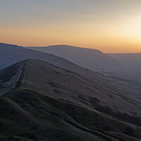 Buy canvas prints of Great Ridge Sunset by Darren Galpin