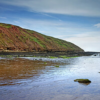 Buy canvas prints of Filey Brigg and Beach, North Yorkshire by Darren Galpin