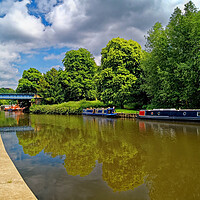 Buy canvas prints of Sprotbrough Canal  by Darren Galpin