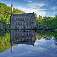 Buy canvas prints of Gibson Mill, Hebden Bridge by Darren Galpin