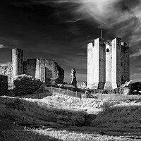 Buy canvas prints of Conisbrough Castle by Darren Galpin