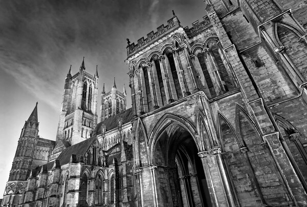 Lincoln Cathedral Picture Board by Darren Galpin