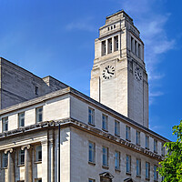 Buy canvas prints of Parkinson Building, Leeds University  by Darren Galpin
