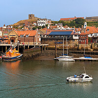 Buy canvas prints of Whitby Harbour View by Darren Galpin