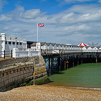Buy canvas prints of Herne Bay Pier, Kent by Darren Galpin