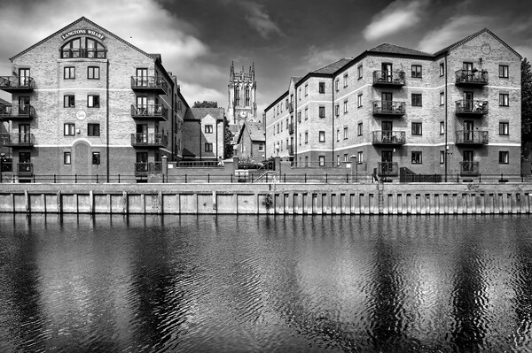 Langtons Wharf, Leeds Picture Board by Darren Galpin