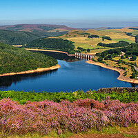 Buy canvas prints of Ladybower View, Derbyshire, Peak District by Darren Galpin