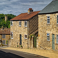 Buy canvas prints of New Road and Culloden Tower, Richmond, North Yorkshire  by Darren Galpin