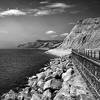 Buy canvas prints of Jurassic Coast from West Bay by Darren Galpin