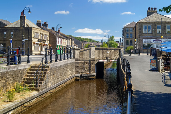 Huddersfield Narrow Canal at Slaithwaite Picture Board by Darren Galpin