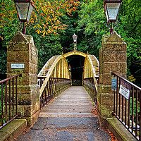 Buy canvas prints of Jubilee Bridge, Matlock Bath by Darren Galpin