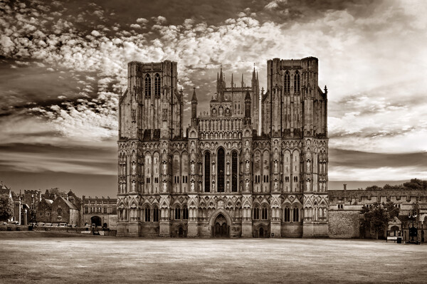 Wells Cathedral  Picture Board by Darren Galpin
