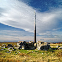 Buy canvas prints of Stanage Pole, Peak District    by Darren Galpin