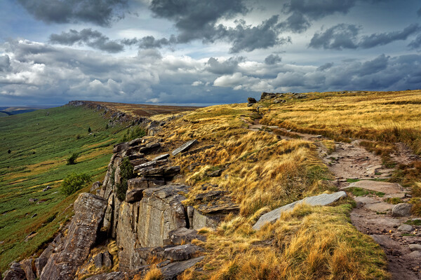 Stanage Edge Picture Board by Darren Galpin
