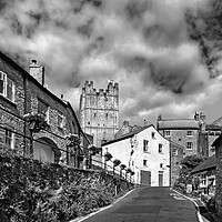 Buy canvas prints of Richmond Castle from Millgate by Darren Galpin