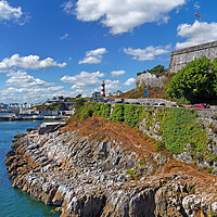 Buy canvas prints of Plymouth Waterfront  by Darren Galpin