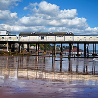 Buy canvas prints of Teignmouth Pier  by Darren Galpin