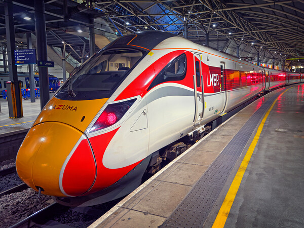 The Azuma at Leeds Station Picture Board by Darren Galpin
