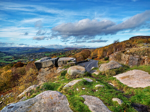 Surprise View, Derbyshire, Peak District Picture Board by Darren Galpin