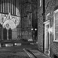 Buy canvas prints of Spotlight on York Minster by Darren Galpin