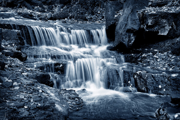 Lumsdale Falls Picture Board by Darren Galpin