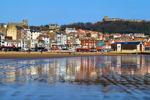 Scarborough South Bay, North Yorkshire  Picture Board by Darren Galpin