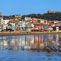 Buy canvas prints of Scarborough South Bay, North Yorkshire  by Darren Galpin