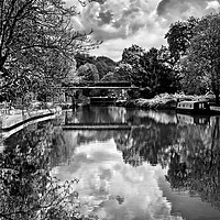 Buy canvas prints of Sheffield & South Yorkshire Navigation at Sprotbrough by Darren Galpin