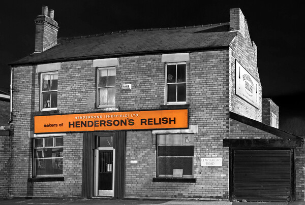 Hendersons Relish Building Picture Board by Darren Galpin
