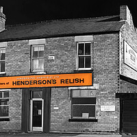 Buy canvas prints of Hendersons Relish Building by Darren Galpin