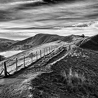 Buy canvas prints of The Great Ridge, Derbyshire, Peak District by Darren Galpin