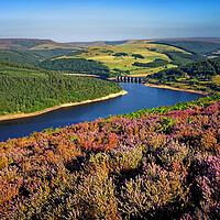 Buy canvas prints of Ladybower View, Derbyshire, Peak District  by Darren Galpin
