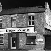 Buy canvas prints of Hendersons Relish Building by Darren Galpin