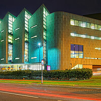 Buy canvas prints of The Information Commons, University of Sheffield  by Darren Galpin