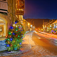 Buy canvas prints of Christmas in Castleton by Darren Galpin