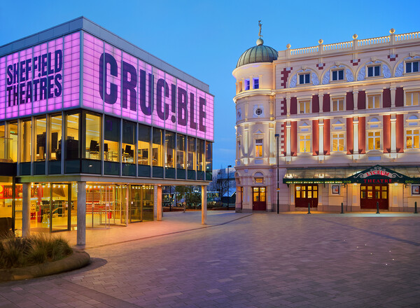 Crucible & Lyceum Theatres, Sheffield   Picture Board by Darren Galpin