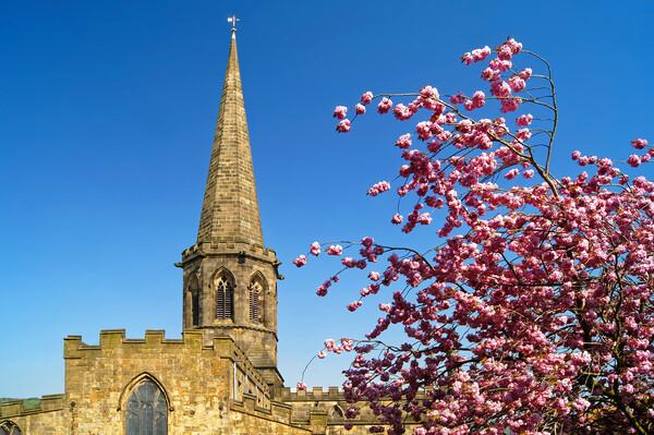 All Saints Church in Bakewell  Picture Board by Darren Galpin