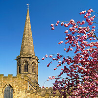 Buy canvas prints of All Saints Church in Bakewell  by Darren Galpin