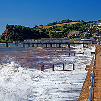 Buy canvas prints of Teignmouth Seafront by Darren Galpin
