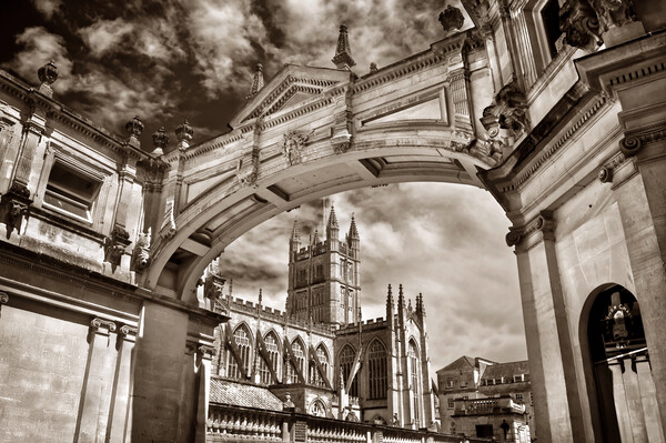 Bath Abbey and Arch     Picture Board by Darren Galpin