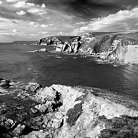 Buy canvas prints of Aymer Cove, Near Bigbury on Sea, South Devon by Darren Galpin